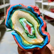 214G A+++ beautiful Warring States Red Agate rough Crystal Healing