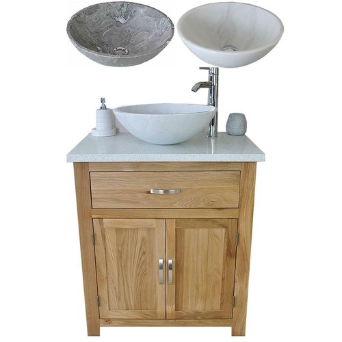 Bathroom vanity unit - vanity, oak