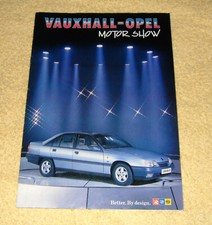 Vauxhall Opel car range 1986, Nova, Astra, Cavalier, Manta, Carlton, Senator