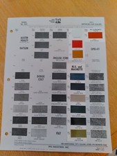 1971 MG - MAGNETTE PAINT CHIP