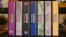 Pokemon Binders - Set of 7 - Jungle, Fossil, Base, Team Rocket, Gym Sets & Neo