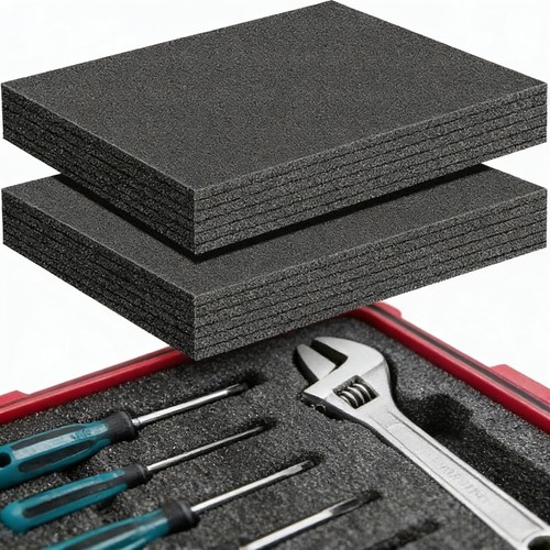 Cuttable polyurethane tool box - polyurethane,