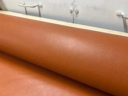 Rust tan faux leather - faux,