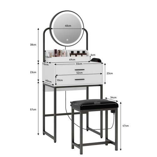 Modern vanity dressing - modern,