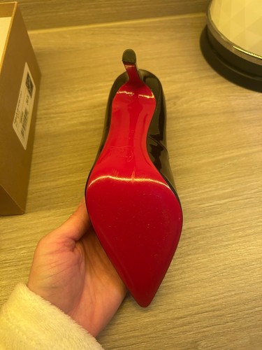 Black patent christian - patent,
