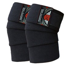Knee Wraps Weight Lifting Bandage Straps Braces Sleeves Powerlifting Gym