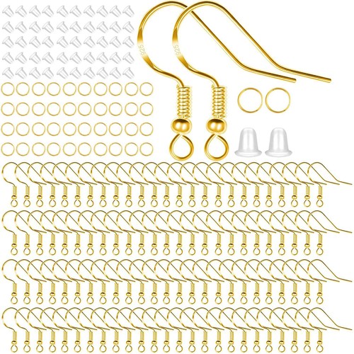 500pcs 925 copper gold - gold, plating