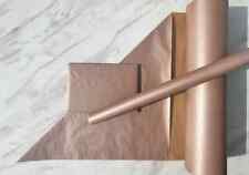 Wrapping Paper Metallic Rose Gold 50CM Wide Eco Friendly, 100% Recycled Kraft |