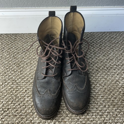 Frye james lug wingtip leather - lug,