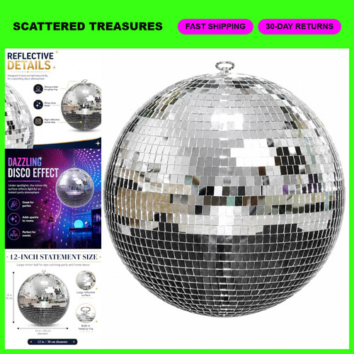 Inch large disco - disco, mirror