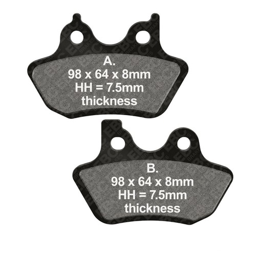 Ebc piston pads fa400 - 4,
