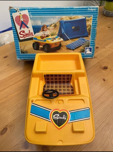 Vintage pedigree sindy - sindy, camper