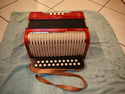 Accordion hohner erica f - hohner, c/f