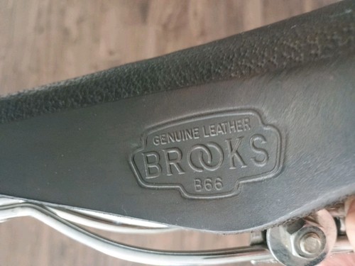 Nos old vintage leather - old,