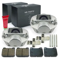 2x brake caliper brake pads front for VW LT 28-35 I 281 - 363