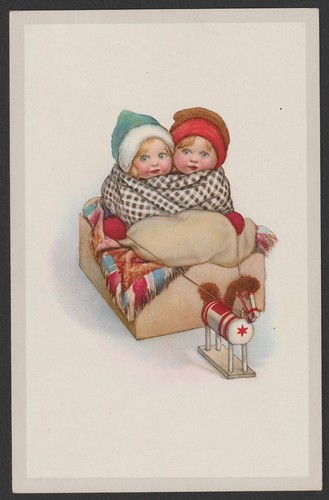 Two adorable children box - two,