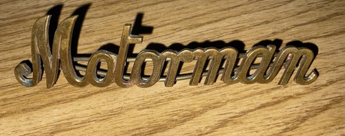 Motorman motor services tram - motor,