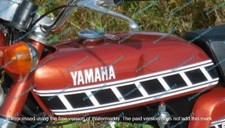 Yamaha FS1-E Moped 50cc Brown Painted Steel Petrol Tank 1970s