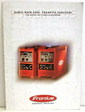 Fronius Advertising Brochure Magic Wave 2600 Transtig 2600/3000 Welding