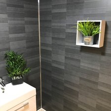 Carbon Modern Tile Effect