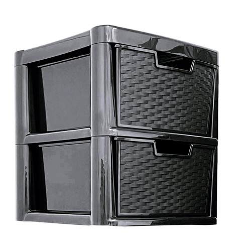 Large rattan drawer - large, storage