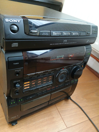 Vintage sony mhc 771 - vintage, disc