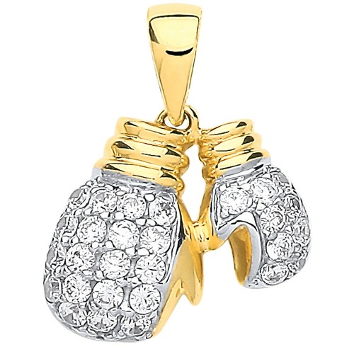 9ct yellow gold double boxing - 9ct,
