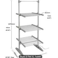 Large Electric Tower Clothes