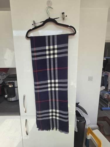 Authority burberry scarf - authority, navy