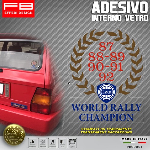 Sticker stickers lancia world - sticker,