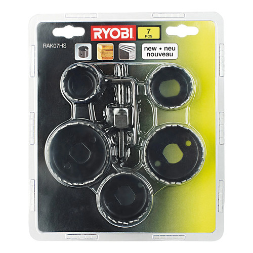 Ryobi rak07hs hole saw - ryobi, set