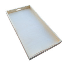 Extra Large Wooden Serving Tray 75 cm Long - Unpainted / for Decoupage