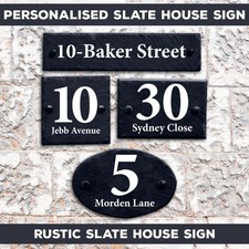 Rustic Slate House Gate