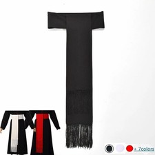 Men Black Belt For Soutane
