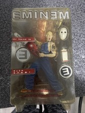 Eminem Slim Shady Action Figure with Chainsaw In Original Packaging Unopened
