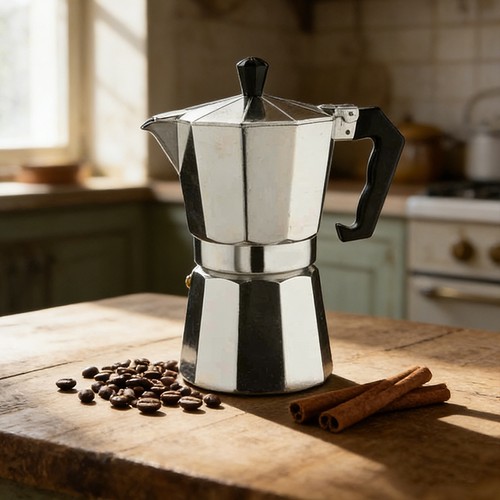 Cup aluminium moka pot - moka,