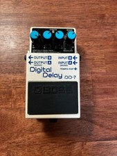 BOSS DD-7 Digital Delay  Guitar Effect Pedal Used Good Condition