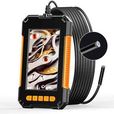 Industrial Endoscope 1080P HD 4.3'' LED Screen Borescope Inspection Snake Camera