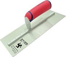 TYZACK 11" Ergo Soft-Grip Stainless Steel Pre-Worn Plastering Plasterers Trowel