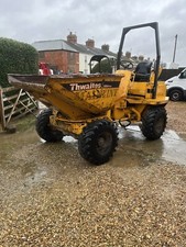 thwaites 3 ton swivel dumper