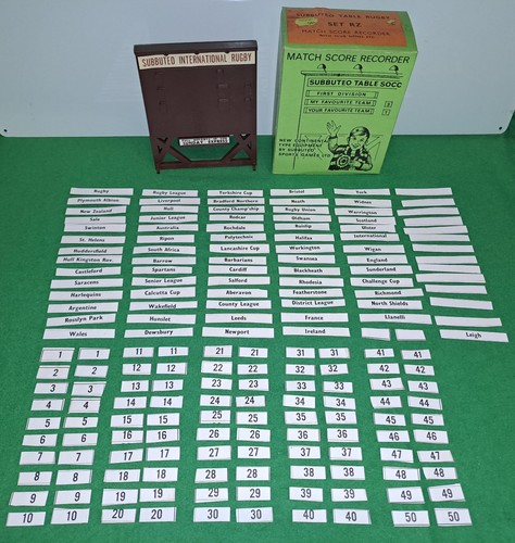 Rare set rugby - set, rz