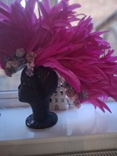 Feather N Flowers Hot Pink