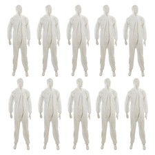 White Disposable Overalls Suit