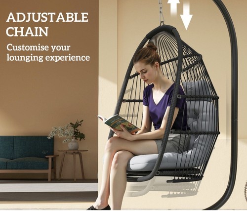 Hanging egg chair with - chair, &