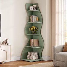 Wavy 5 Tier Bookshelf –