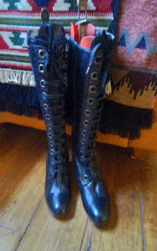 Knee high victorian style - high,