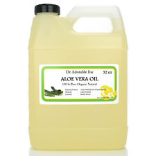 Premium 100% Pure Organic Cold Pressed Aloe Vera Oil Moisturizer 2 oz up to 7 LB
