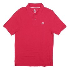 NIKE Mens Red Polo Shirt