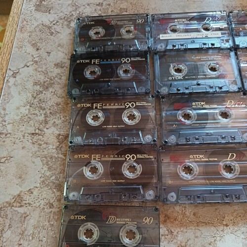 Tdk 90 used blank - c-90,