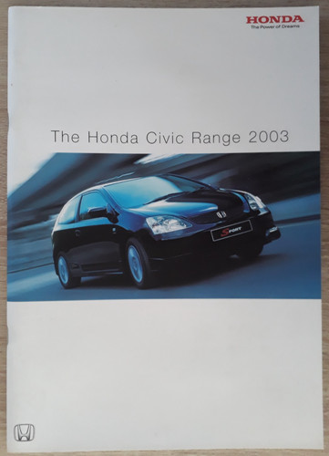 Honda civic range brochure - honda,